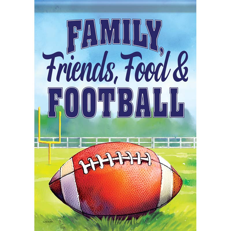 FlagTrends by Carson - "Football" Dura Soft™ Garden Flag
