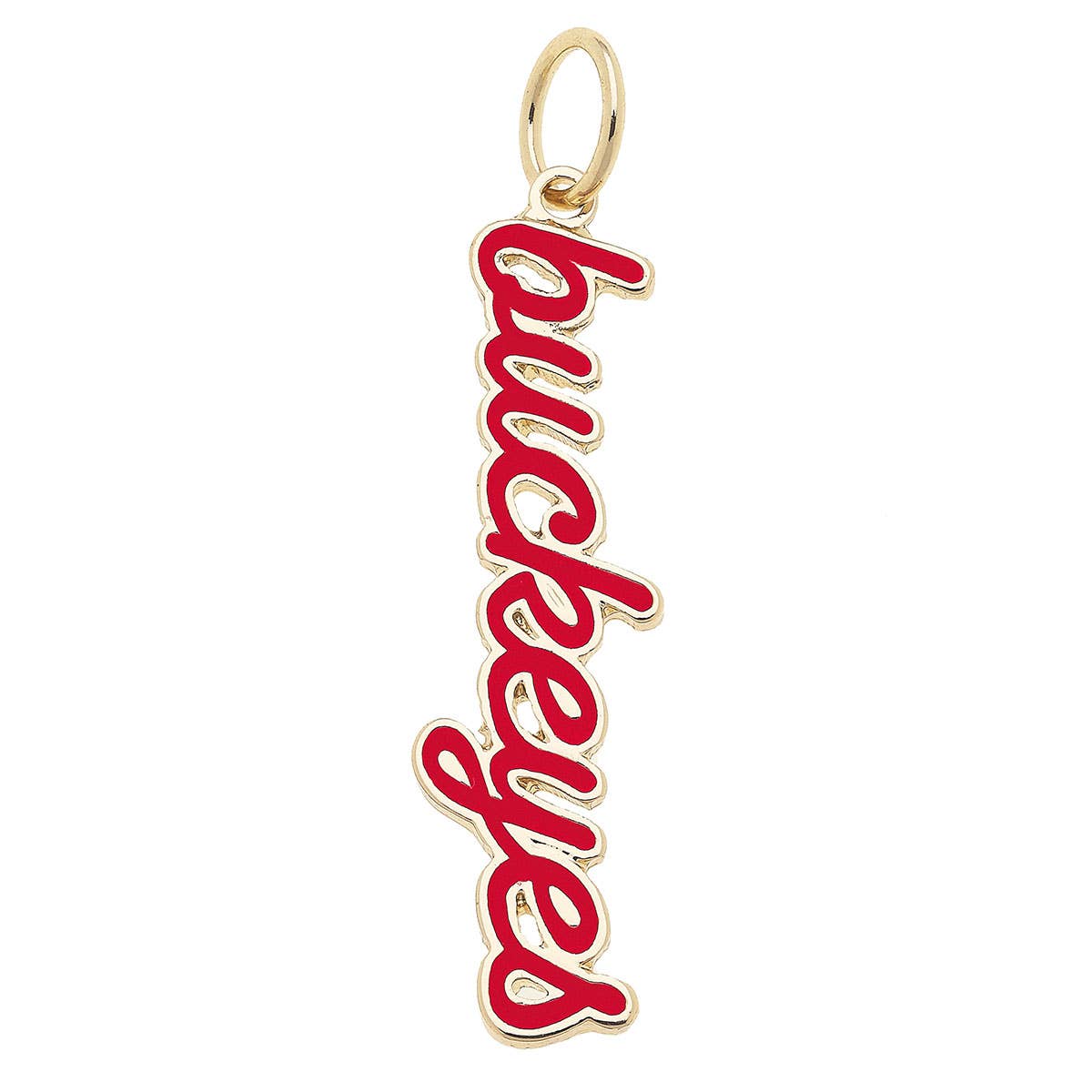 Canvas Style - Ohio State Buckeyes Enamel Script Charm