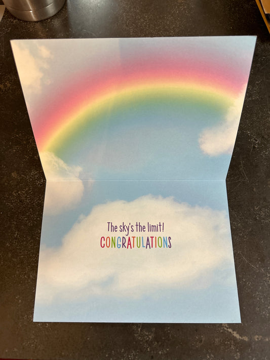 Reach For the Sky Greeting Card