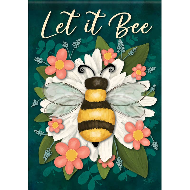 FlagTrends by Carson - "Let it Bee" Dura Soft™ Garden Flag