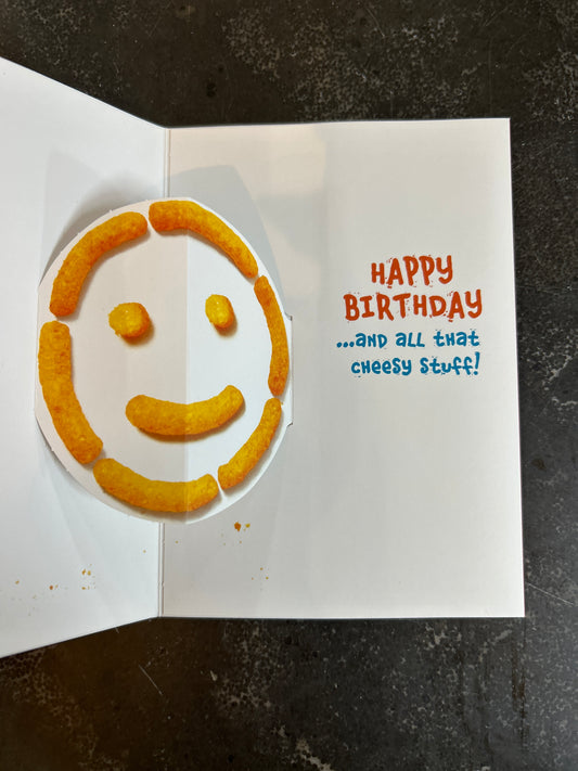 Happy Birthday Puffs Greeting Card