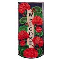 Geranium Welcome Everlasting Impressions Textile D