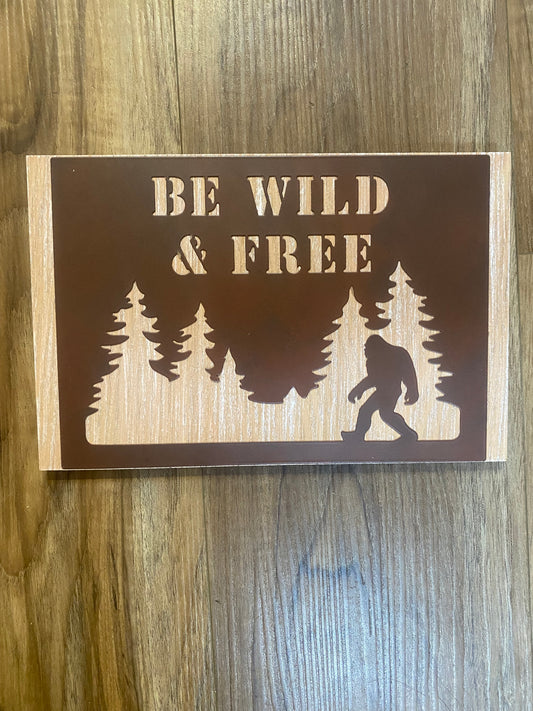 Big Foot Wall Sign