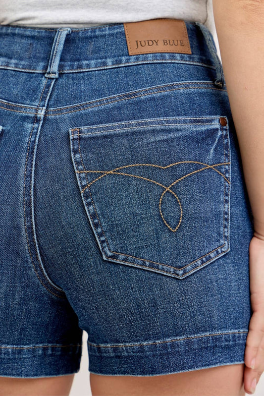 Judy Blue Jeans - HW T.C. Slim Short