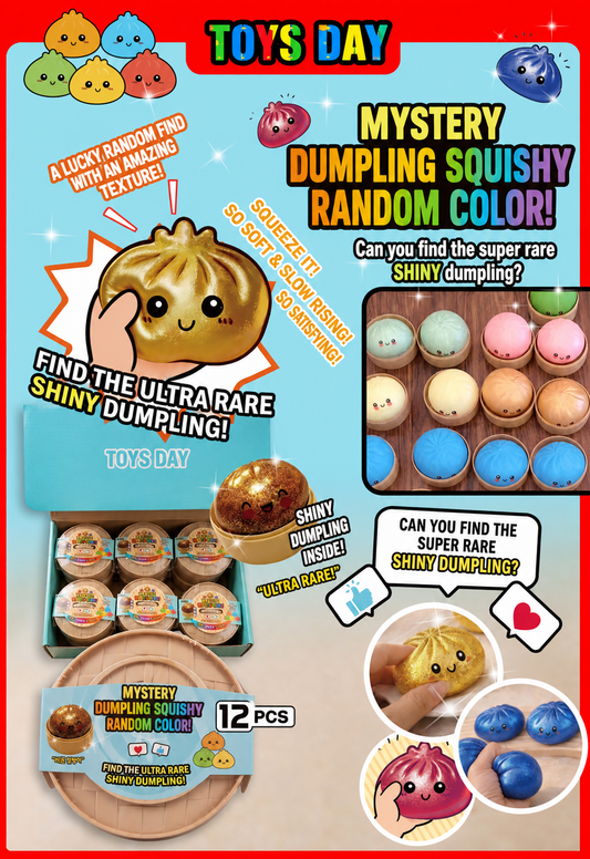 K-Wonderland - Viral Find Mystery Dumpling Squishy – Limited Stock