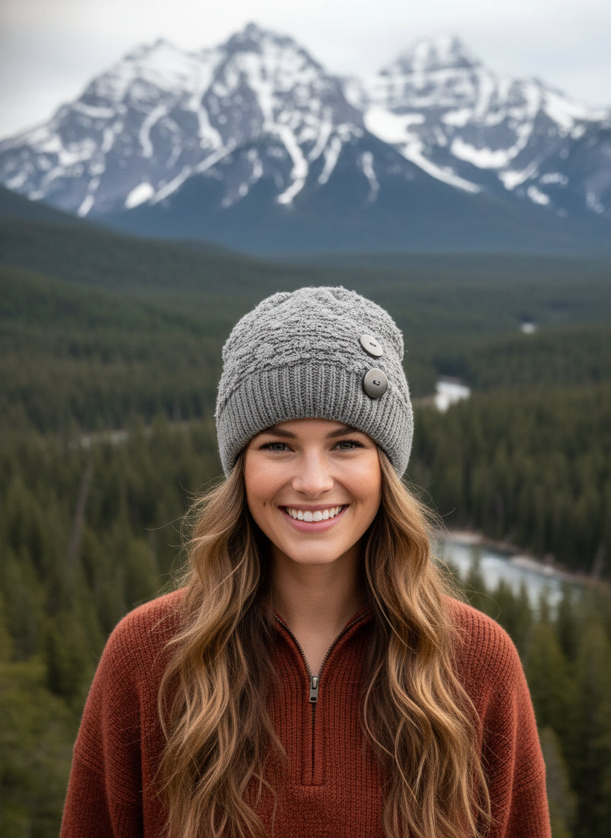 Ponytail Knit Hat