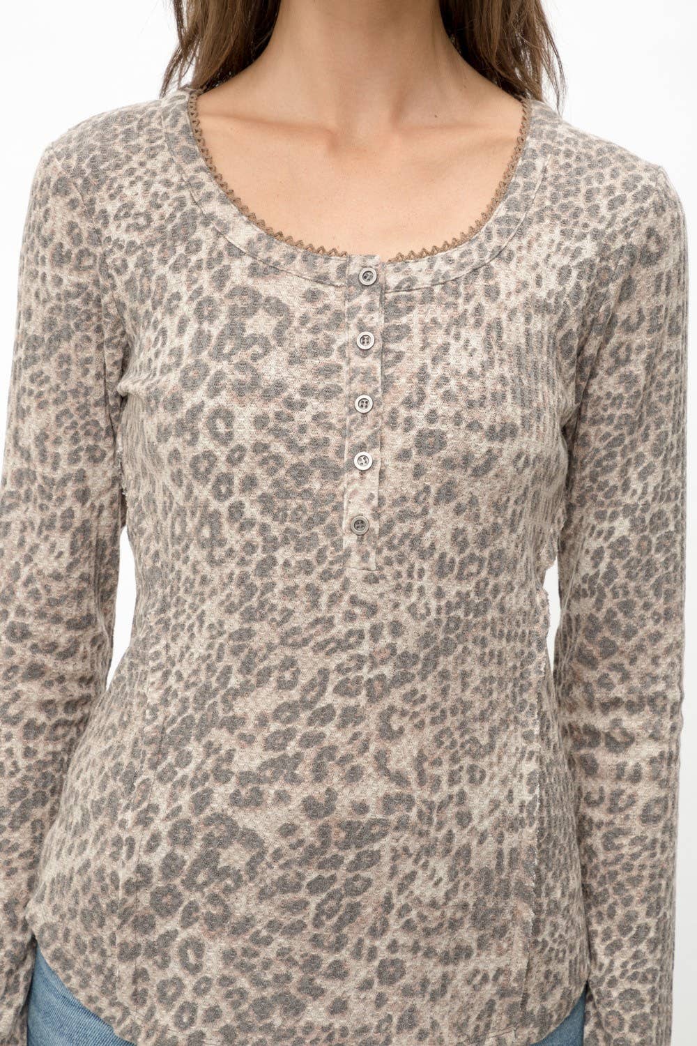 Penelope Leopard Top