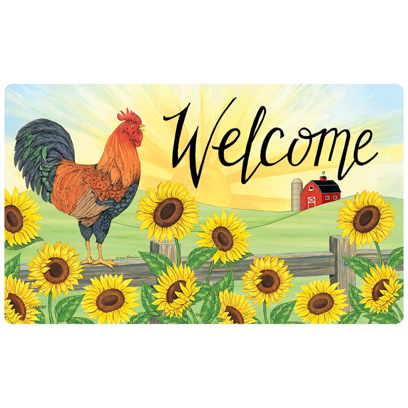 FlagTrends by Carson - "Morning Calling" Mat