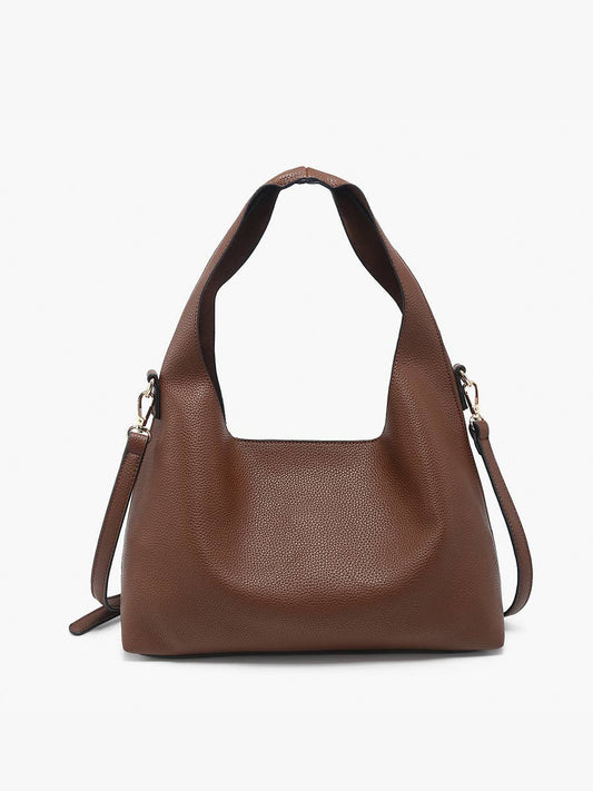 Jen & Co. - M2603 Adrianne Soft Hobo w/ Inner Bag