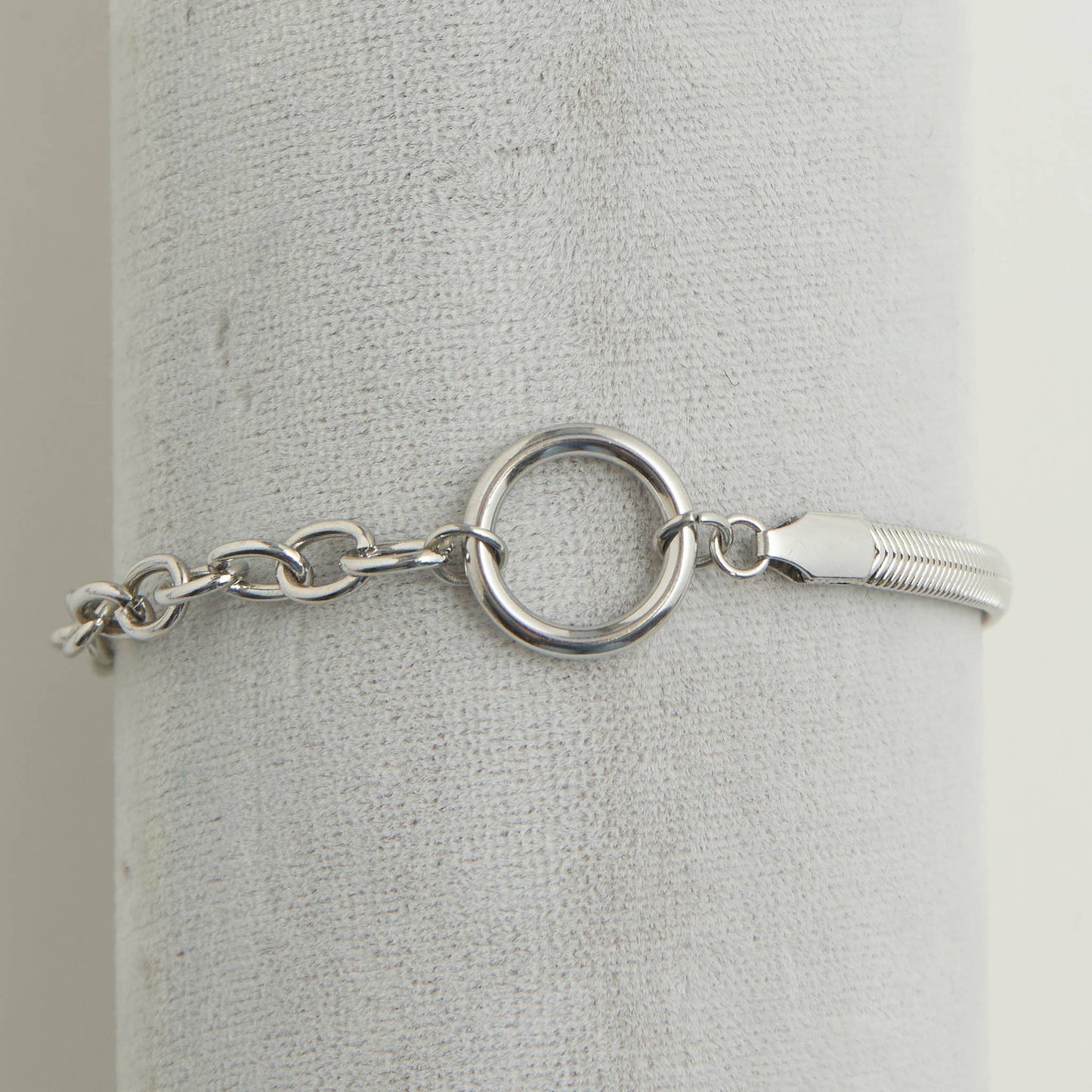 Howard's - Narelle Waterproof Cable & Snake Chain Bracelet