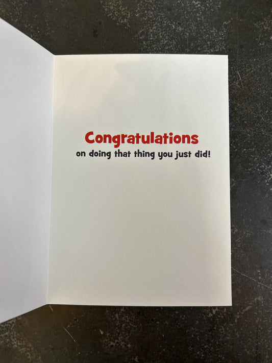 Heck Yeah! Greeting Card