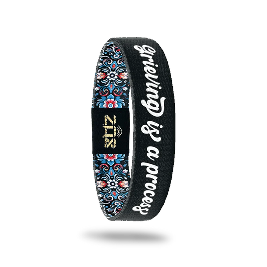 ZOX - Grieving Is A Process Interactive Affirmation Bracelet
