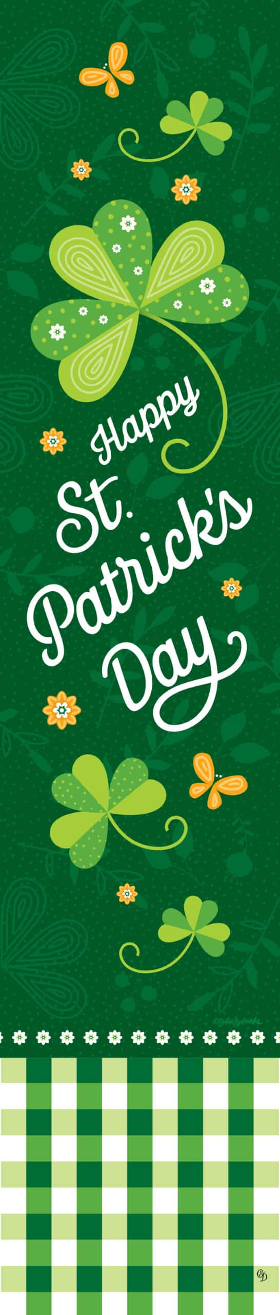 Custom Decor - Yard Expression-St Pats Check