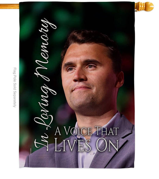 Two Group Flag Co - In Loving Memory Charlie Kirk Flag