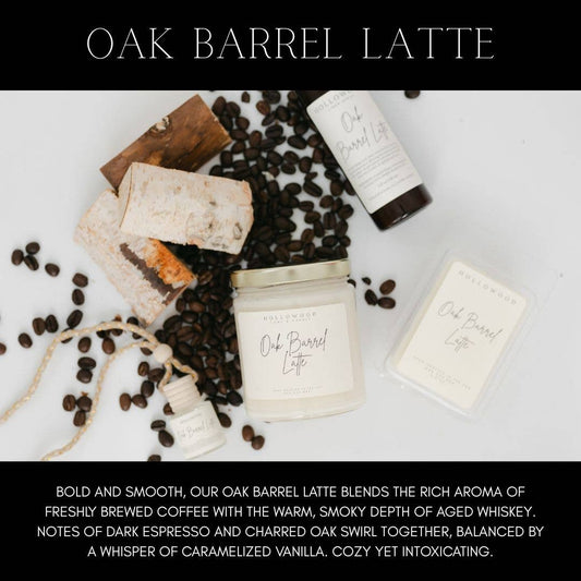 HOLLOWOOD FRAGRANCE - OAK BARREL LATTE | LINEN SPRAY