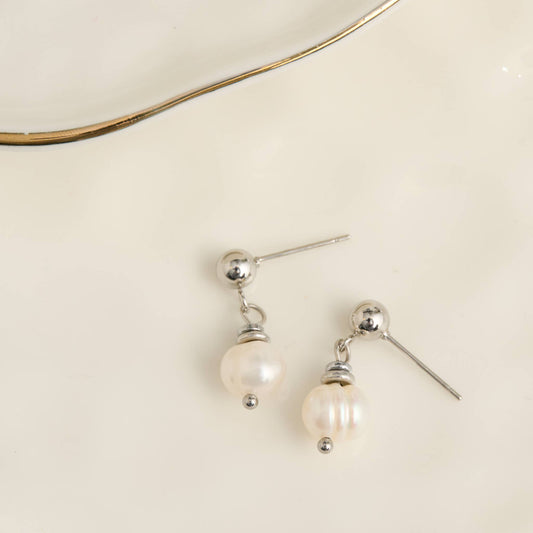 Howard's - Pearl Earrings Drop Freshwater Waterproof Jewelry Narelle