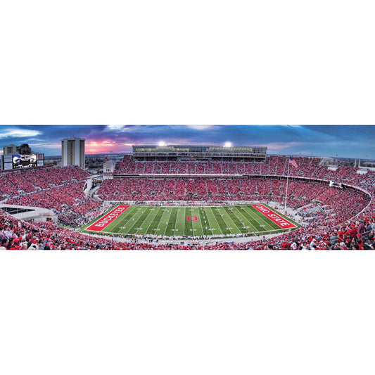 Masterpieces Puzzles - Ohio State Buckeyes NCAA 1000pc Panoramic Jigsaw Puzzle