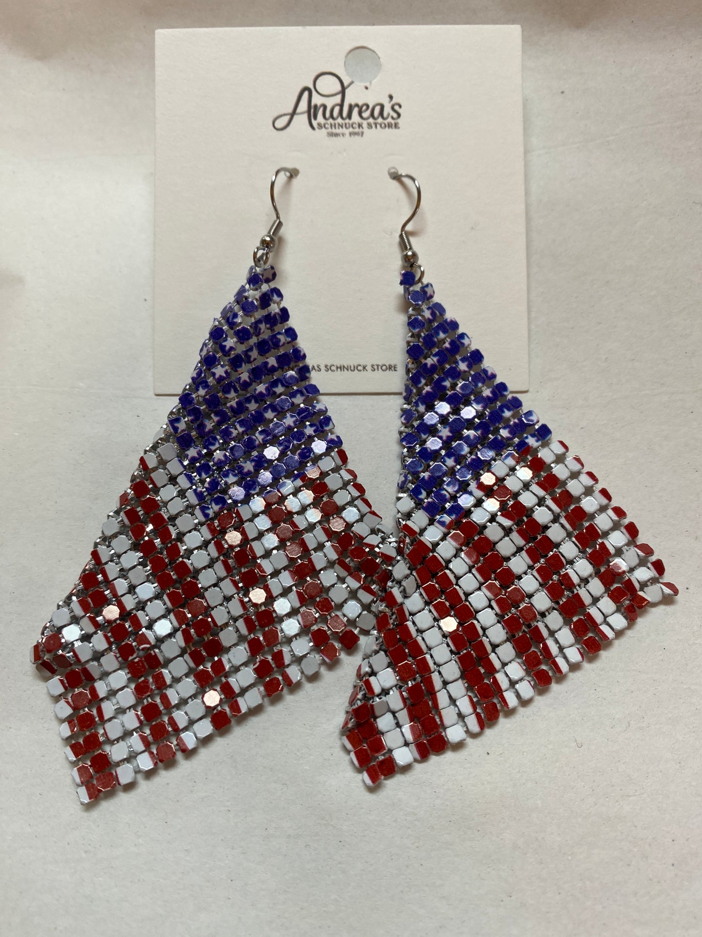Patriotic Flag Earrings