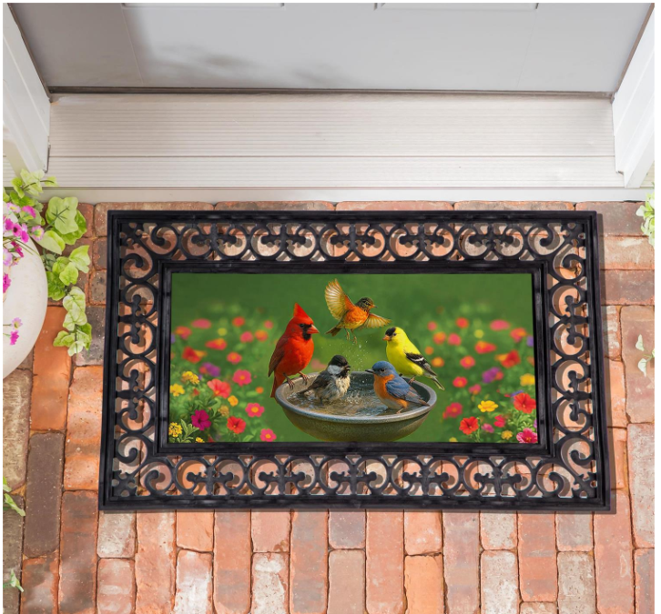 Bathing Birds Sassafras Switch Mat