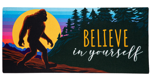 Big Foot Believe In Yourself Sassafras Switch Mat