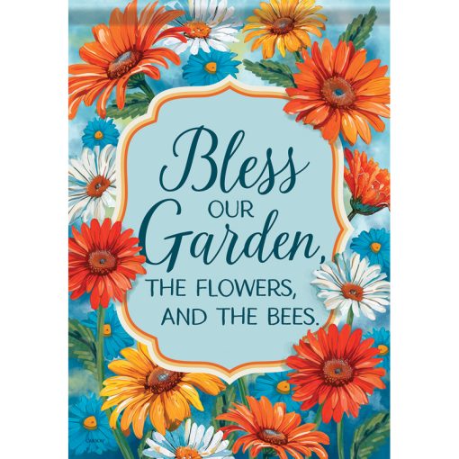 Bless our Garden Flag