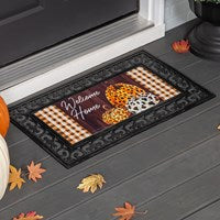 Boho Brown Pumpkins Sassafras Switch Mat
