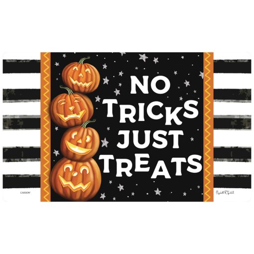 Boo Pumpkins Mat