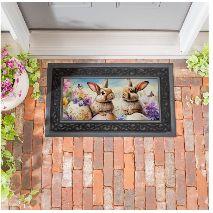 Bunny & Easter Egg Sassafras Switch Mat