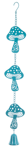 Laser Cut Mushroom Windchime