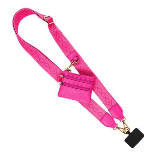 Save The Girls Clip & Go Strap w/Zippered Pouch Classic