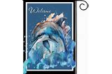 Dolphin Garden Flag