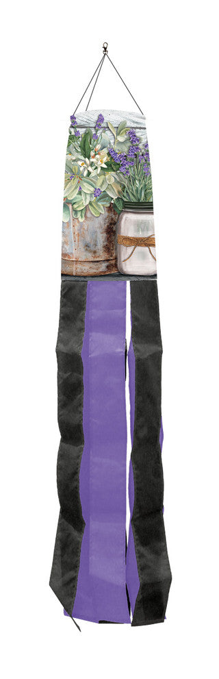 Farmhouse Flowers Windsock