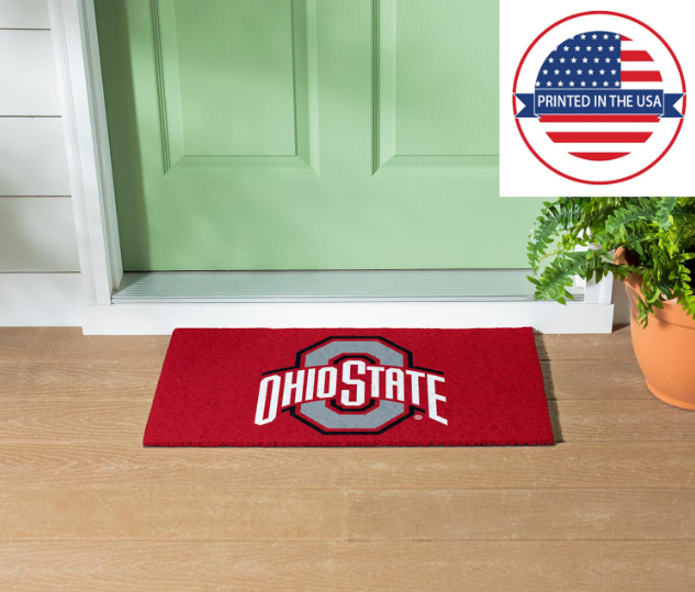 Full Color PVC Mat, 16" x 28", Ohio State University
