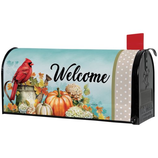 Harvest Cardinal Mailbox Cover