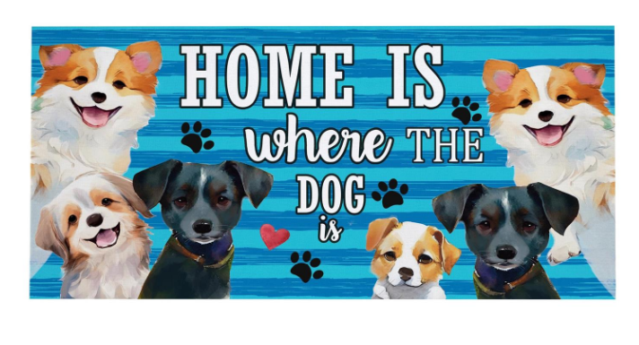 Home Is Where The Dog Is Sassafras Switch Mat