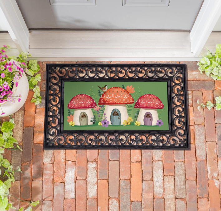 Home Sweet Mushroom Home Sassafras Switch Mat