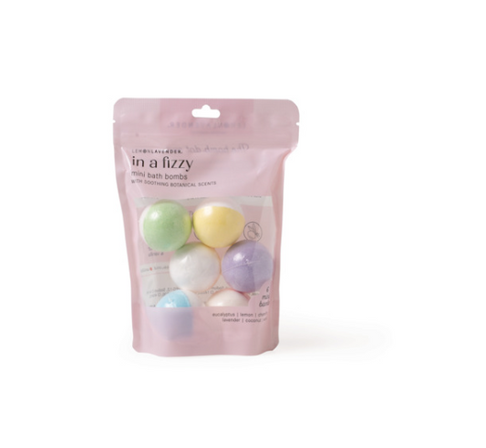 Lemon Lavender In a Fizzy Mini Bath Bombs
