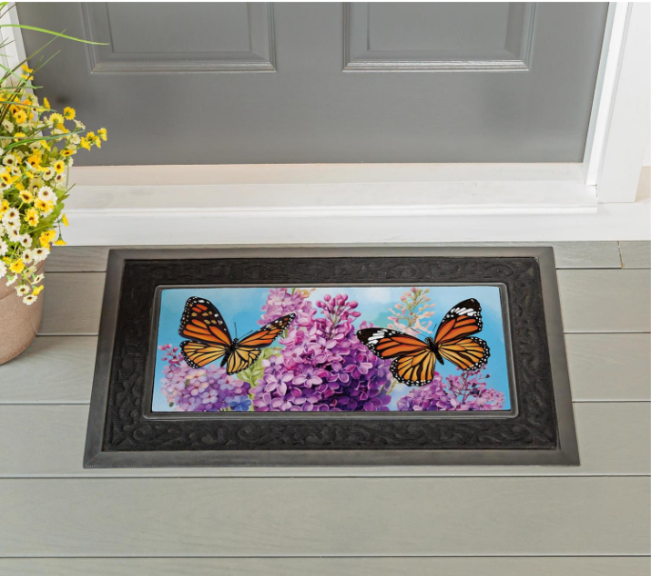 Lilac & Butterfly Sassafras Switch Mat