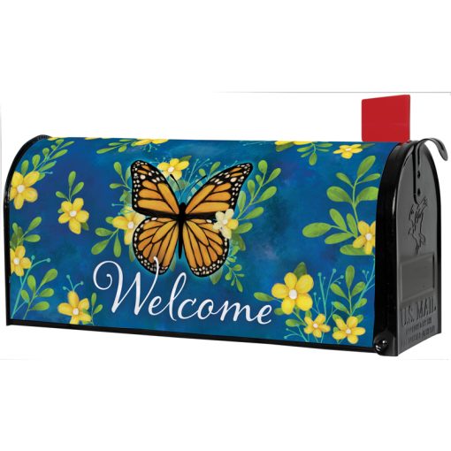 Monarch Morning Mailbox Cover