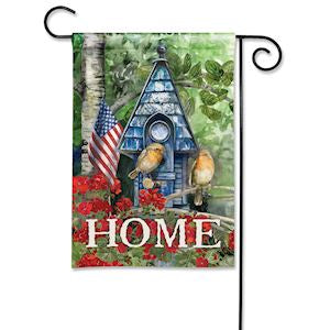 Nature Home Patriotic Garden Flag