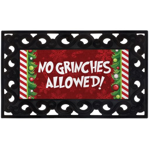 No Grinches Mat