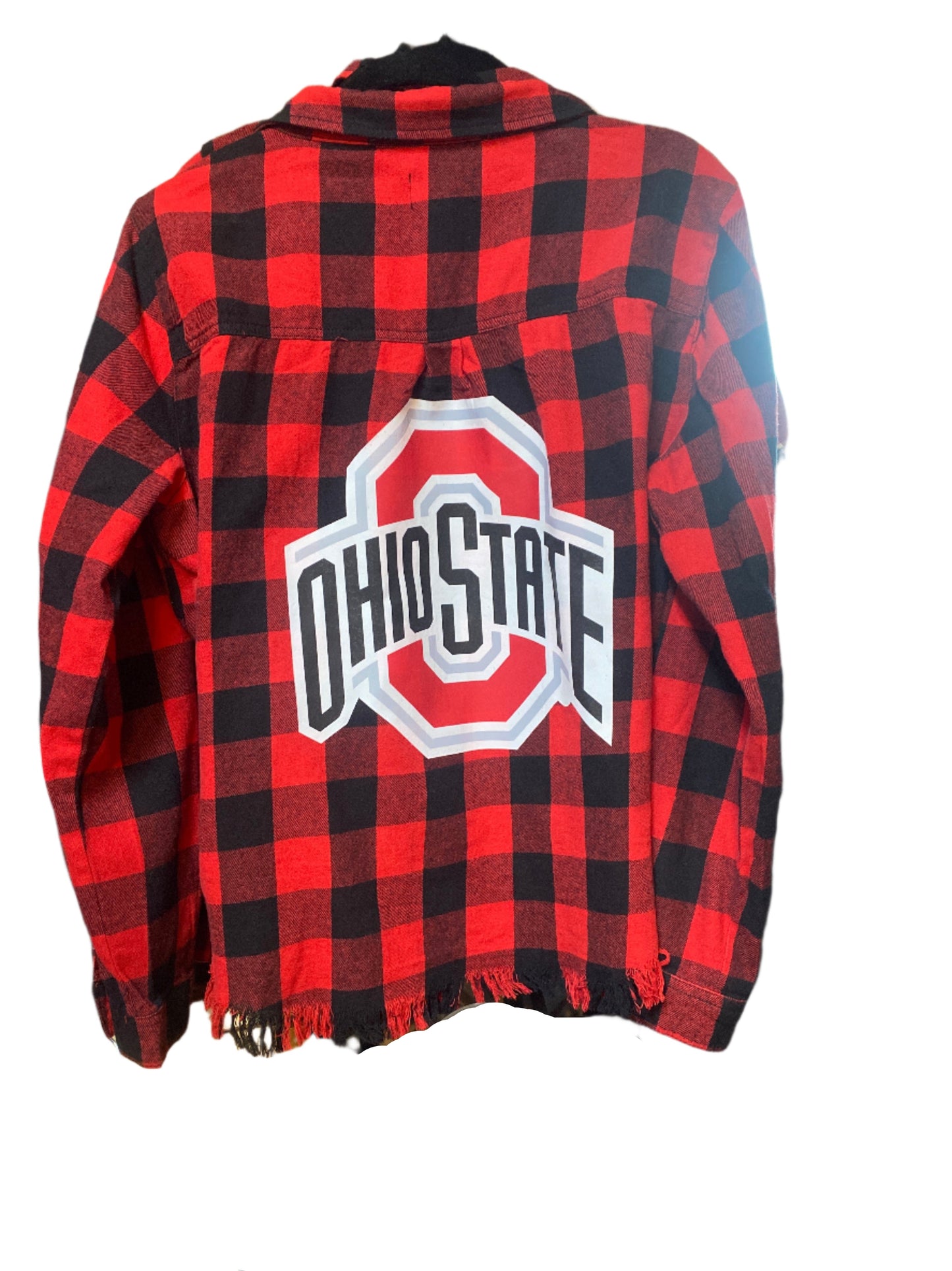 Red and Black Ohio State Flannel