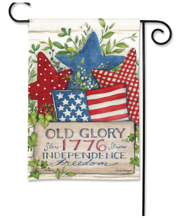 Old Glory Patriotic Stars Garden Flag