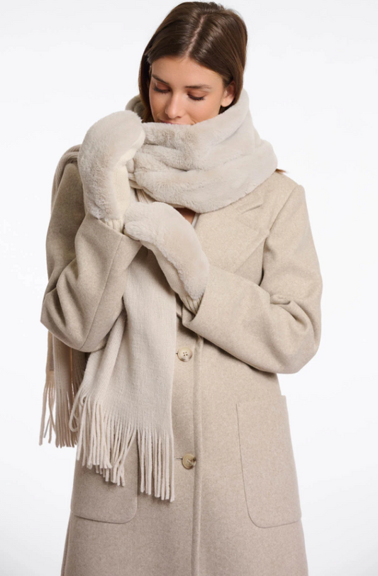 Rino & Pelle Oxo Faux-Fur Gloves