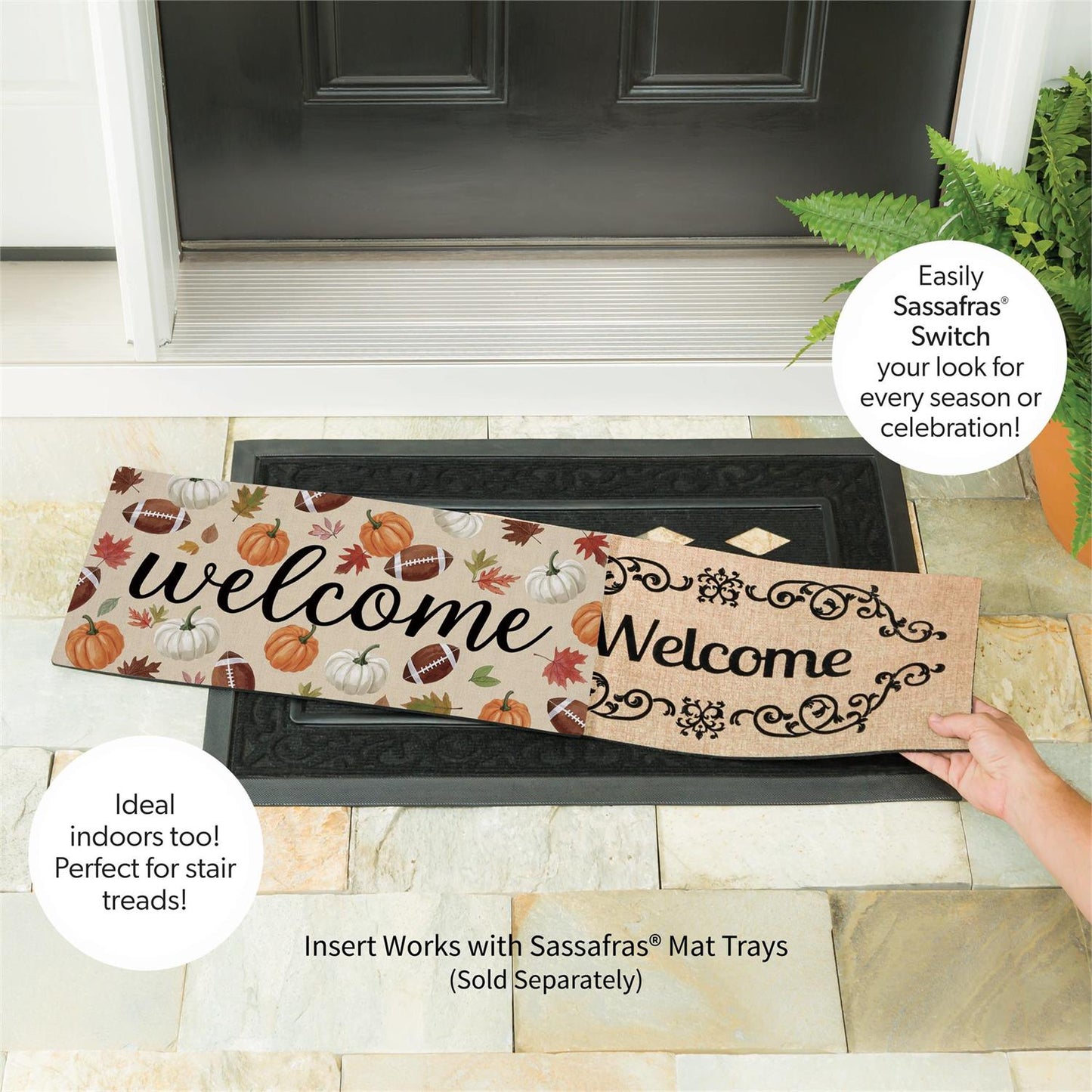 Game Day Welcome Sassafras Switch Mat