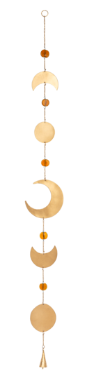 Metallic Moon Phases Windchime