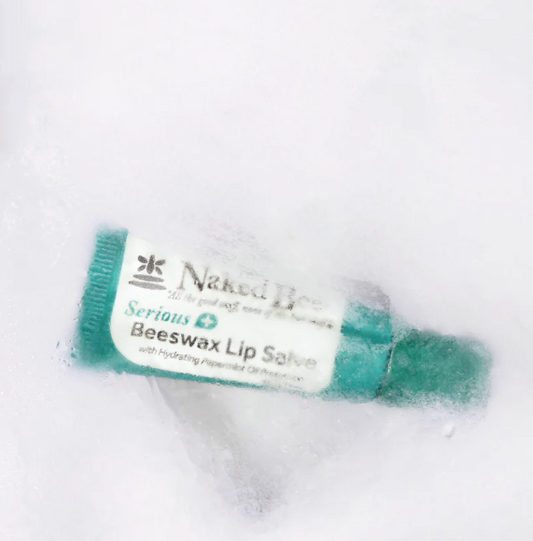 0.3 oz. Serious Beeswax Lip Salve