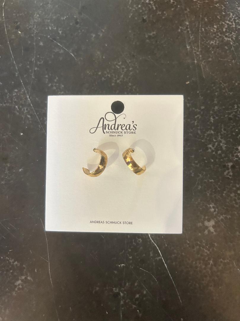 Small Gold Hoop Earrings