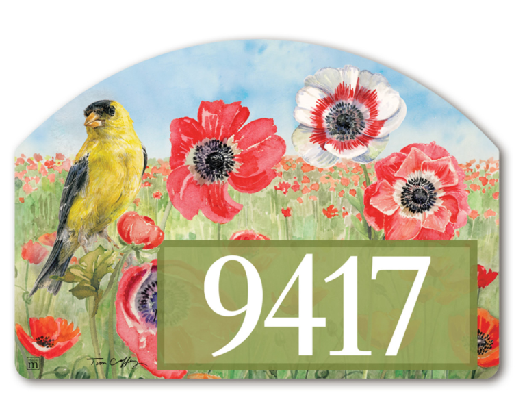 Tim Coffey Poppy Field Yard DeSign