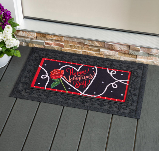 Valentine's Day Pearls Sassafras Switch Mat